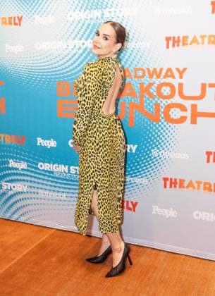May 22, 2026, Bronx, New York, USA: Jessica Vosk wearing dress by Zadig & Voltaire attends the Theatrely and Original Story Productions of Broadway Breakout Brunch at Ascent Lounge in New York, NY on May 22, 2026. Bronx USA - ZUMAr339 20260522_znp_r339_033 Copyright: xLevxRadinx