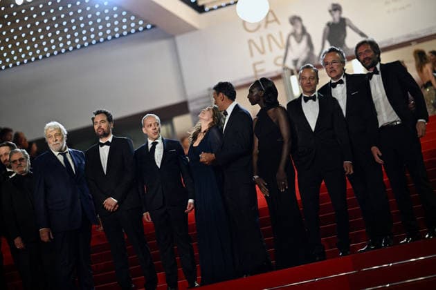 Cannes LObjet Du Delit Red Carpet FC Oussama Kheddam, Tiphaine Daviot, Lucie Gallo, Claire Chust, Daniel Auteuil, Jacques Weber, Loïc Legendre, Emmanuel Salinger, Agnès Jaoui, Vincenzo Amato, Eye Haïdara, Patrick Mille and Denis Pineau Valencienne during the LObjet Du Delit Crescendo screening during the 79th annual Cannes Film Festival at Palais des Festivals on May 22, 2026 in Cannes, France. Photo by Franck Castel ABACAPRESS.COM Cannes  Copyright: xCastelxFranck ABACAx