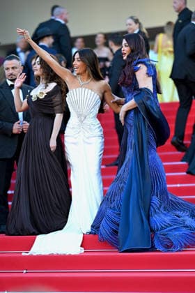 Cannes Histoires De La Nuit Red Carpet Ariana Greenblatt, Eva Longoria and Aishwarya Rai Bachchan attend the Histoires De La Nuit The Birthday Party screening during the 79th annual Cannes Film Festival at Palais des Festivals on May 22, 2026 in Cannes, France. Photo by Franck Castel ABACAPRESS.COM Cannes  Copyright: xCastelxFranck ABACAx
