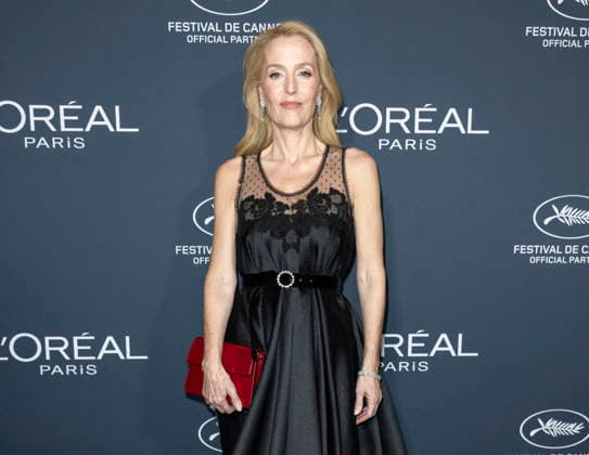 Cannes Lights On Women s Worth Photocall MP CANNES, FRANCE - MAY 22: Gillian Anderson attends Lights On Women s Worth during the 79th Cannes Film Festival on May 22, 2026 in Cannes, France. Photo by Marco Piovanotto Abacapress.com Cannes France  Copyright: xPiovanottoxMarco ABACAx