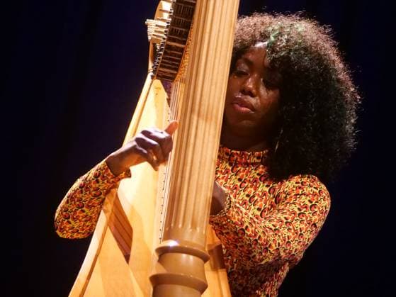 RECORD DATE NOT STATED American singer Brandee Younger will perform at the C6 Fest in the Ibirapuera Auditorium in Sao Paulo. Sao Paulo (SP), 05 22 2026 Music C6 Fest 2026 American harpist Brandee Younger performs during C6 Fest 2026, at the Ibirapuera Auditorium, in Sao Paulo, this Friday (22). Recognized for mixing contemporary jazz, soul and experimental music, the artist is one of the highlights of the festival s program.(Foto: Fabricio Bomjardim Thenews2 imago images) American singer Brandee Younger will perform at the C6 Fest in the Ibirapuera Auditorium in Sao Paulo.  Copyright: xFabricioxBomjardimx