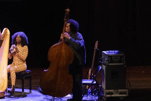 RECORD DATE NOT STATED American singer Brandee Younger will perform at the C6 Fest in the Ibirapuera Auditorium in Sao Paulo. Sao Paulo (SP), 05 22 2026 Music C6 Fest 2026 American harpist Brandee Younger performs during C6 Fest 2026, at the Ibirapuera Auditorium, in Sao Paulo, this Friday (22). Recognized for mixing contemporary jazz, soul and experimental music, the artist is one of the highlights of the festival s program.(Foto: Leco Viana Thenews2 imago images) American singer Brandee Younger will perform at the C6 Fest in the Ibirapuera Auditorium in Sao Paulo.  Copyright: xLecoxVianax