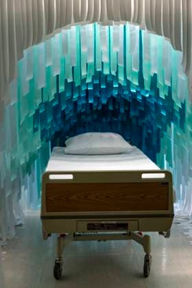 May 22,, 2026 - Los Angeles, California, USA - An installation by Corrie Sullivan is seen at a preview for the Hospital of Emotions, a large-scale, site-specific, pop-up art experience taking place at the former St. Vincent Medical Center..Presented by House of Art and Dreams, ROYVA and the St. Vincent Behavioral Health Campus, the exhibition spans four floors and 80 rooms, including patient rooms, operating rooms and nurses stations, each holding a work of art depicting one of five emotions: love, fear, hope, anger and joy. The exhibition is open to the public from May 27 to July 31. Los Angeles USA  - ZUMAce6_ 20260522_zaf_ce6_022 Copyright: xBrianxCahnx