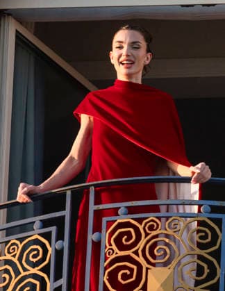 Cannes - Amy Jackson At Martinez Hotel Balcony Amy Jackson is doing a photo shooting at the balcony of Martinez Hotel during the 79th Cannes Film Festival on May 22, 2026 in Cannes, France. Photo by ABACAPRESS.COM Cannes France  Copyright: xABACAx
