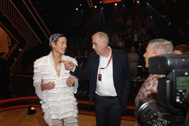 Jorge Gonzalez, CEO von RTL Deutschland Stephan Schmitter und Joachim Llambi in der elften Live-Show der 19. Staffel der RTL-Tanzshow Let s Dance im MMC Coloneum. Köln, 22.05.2026 *** Jorge Gonzalez, CEO of RTL Germany Stephan Schmitter and Joachim Llambi in the eleventh live show of the 19th season of the RTL dance show Let s Dance at the MMC Coloneum Cologne, 22 05 2026 Copyright: xAgenturxMatthiasxWehnertx xM.xGränzdörferx