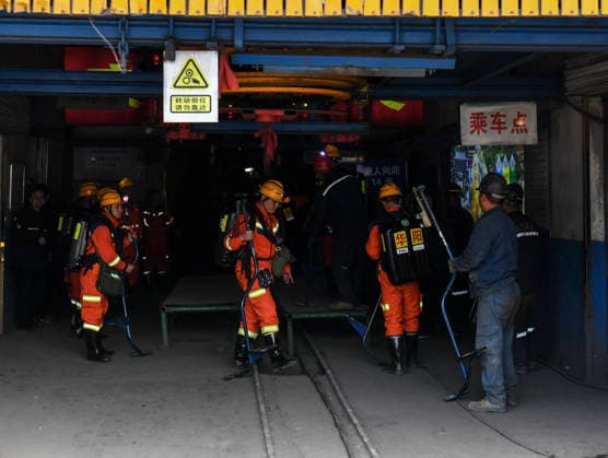 (260523) -- CHANGZHI, May 23, 2026 -- This photo taken on May 23, 2026 shows a scene at the rescue site of the Liushenyu coal mine in Qinyuan County, north China s Shanxi Province. The coal mine accident in north China s Shanxi Province has left 82 dead, with nine others still trapped, according to Xinhua reporters at the site. The gas explosion occurred on Friday at the Liushenyu coal mine in Qinyuan County. Rescue efforts are ongoing. ) (SpotNews) CHINA-SHANXI-COAL MINE-ACCIDENT (CN) CaoxYang 