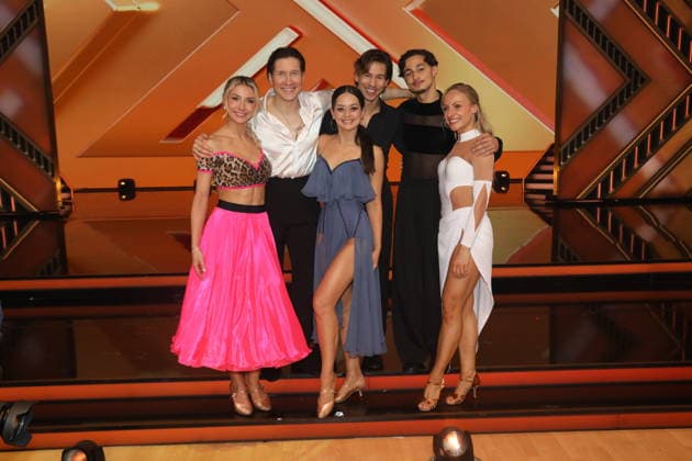 Anna-Carina Woitschack und Evgeny Vinokurov, Joel Mattli und Malika Dzumaev und Milano aka Milane Baybah und Marta Arndt in der elften Live-Show der 19. Staffel der RTL-Tanzshow Let s Dance im MMC Coloneum. Köln, 22.05.2026 *** Anna Carina Woitschack and Evgeny Vinokurov, Joel Mattli and Malika Dzumaev and Milano aka Milane Baybah and Marta Arndt in the eleventh live show of season 19 of the RTL dance show Let s Dance at the MMC Coloneum Cologne, 22 05 2026 Copyright: xAgenturxMatthiasxWehnertx xM.xGränzdörferx