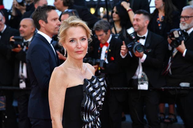 Gillian Anderson bei der HISTOIRES DE LA NUIT Premiere in Cannes am 22.05.2026 *** Gillian Anderson at the HISTOIRES DE LA NUIT premiere in Cannes on 22 05 2026