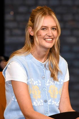 Leah Weigand bei der Aufzeichnung der RB Talkshow 3nach9 im Radio Bremen-Studio. Bremen, 22.05.2026 *** Leah Weigand at the recording of the RB talk show 3nach9 at Radio Bremen Studio Bremen, 22 05 2026 Foto:xC.xNiehausx xFuturexImagex 3nach9_6513