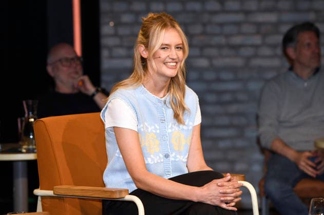 Leah Weigand bei der Aufzeichnung der RB Talkshow 3nach9 im Radio Bremen-Studio. Bremen, 22.05.2026 *** Leah Weigand at the recording of the RB talk show 3nach9 at Radio Bremen Studio Bremen, 22 05 2026 Foto:xC.xNiehausx xFuturexImagex 3nach9_6514