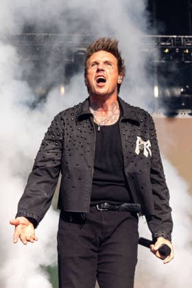 May 22, 2026, Napa, California, U.S: JACOBY SHADDIX of Papa Roach during the BottleRock Music Festival in Napa, California Napa U.S  - ZUMAs135 20260522_zap_s135_074 Copyright: xDanielxDeSloverx