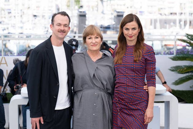 Cannes The Dreamed Adventure Photocall LZ Jonas Dornbach, Valeska Grisebach and Janine Jackowski attending the photocall of The Dreamed Adventure during the 79th Cannes International Film Festival in Cannes, France on May 23, 2026, the film selected in the Official Competition. Photo by Laurent Zabulon ABACAPRESS.COM  Copyright: xZabulonxLaurentx