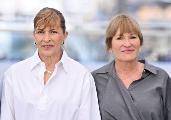 79th Cannes Film Festival: Das Getraumte Abenteuer (The Dreamed Adventure) photocall CANNES, FRANCE - MAY 23: Bulgarian actress Yana Radeva (L) and German film director Valeska Grisebach (R) pose during a photocall for the film Das Getraumte Abenteuer (The Dreamed Adventure) at the 79th edition of the Cannes Film Festival in Cannes, France on May 23, 2026. Mustafa Yalcin Anadolu Cannes France. Editorial use only. Please get in touch for any other usage.  Copyright: x2026xAnadoluxMustafaxYalcinx