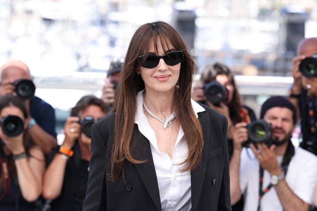 Cannes Histoires De La Nuit Photocall JD Monica Bellucci attending the photocall of Histoires De La Nuit during the 79th Cannes International Film Festival in Cannes, France on May 23, 2026 Photo by Jerome Domine ABACAPRESS.COM Cannes France  Copyright: xDominexJerome ABACAx