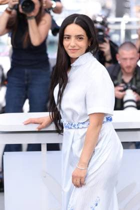 Cannes Histoires De La Nuit Photocall JD Hafsia Herzi and Monica Bellucci attending the photocall of Histoires De La Nuit during the 79th Cannes International Film Festival in Cannes, France on May 23, 2026 Photo by Jerome Domine ABACAPRESS.COM Cannes France  Copyright: xDominexJerome ABACAx