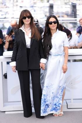 Cannes Histoires De La Nuit Photocall JD Hafsia Herzi and Monica Bellucci attending the photocall of Histoires De La Nuit during the 79th Cannes International Film Festival in Cannes, France on May 23, 2026 Photo by Jerome Domine ABACAPRESS.COM Cannes France  Copyright: xDominexJerome ABACAx