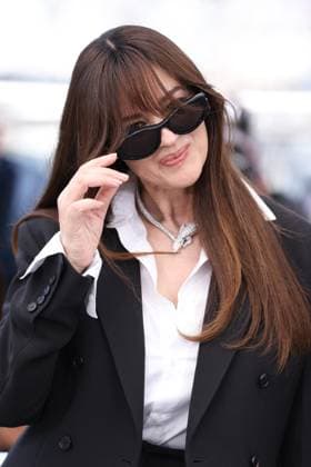 Cannes Histoires De La Nuit Photocall JD Monica Bellucci attending the photocall of Histoires De La Nuit during the 79th Cannes International Film Festival in Cannes, France on May 23, 2026 Photo by Jerome Domine ABACAPRESS.COM Cannes France  Copyright: xDominexJerome ABACAx