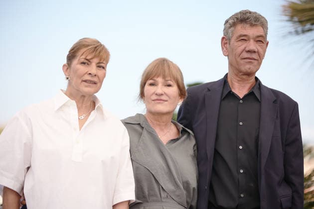 May 23, 2026, Cannes, France: Yana Radeva, Valeska Grisebach and Syuleyman Letifov attend the photocall of Das Geträumte Abenteuer at the 79th Cannes Film Festival. Cannes France  - ZUMAs197 20260523_aaa_s197_033 Copyright: x xoxBaradax