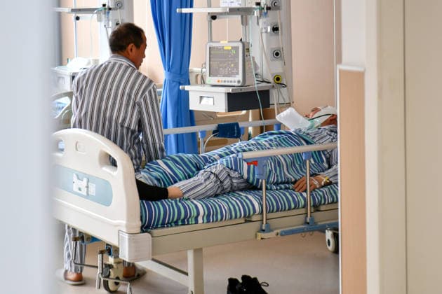 (260523) -- QINYUAN, May 23, 2026 -- Injured workers are pictured at a hospital in Qinyuan County, north China s Shanxi Province, May 23, 2026. The coal mine accident in north China s Shanxi Province has left 82 people dead, with nine others still unaccounted for, according to the county s emergency management bureau. The gas explosion occurred on Friday at the Liushenyu coal mine in Qinyuan County. The province has sent 755 people including rescuers and medical personnel to the site. Rescue efforts are ongoing. A total of 123 people have been sent to hospitals for treatment, including two in critical condition and two in serious condition, while 33 others have returned home. ) (SpotNews) CHINA-SHANXI-COAL MINE-ACCIDENT-RESCUE(CN) Ca 