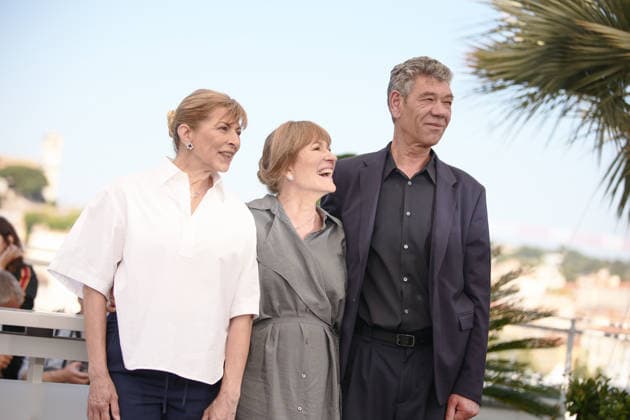 May 23, 2026, Cannes, France: Yana Radeva, Valeska Grisebach and Syuleyman Letifov attend the photocall of Das Geträumte Abenteuer at the 79th Cannes Film Festival. Cannes France - ZUMAs197 20260523_aaa_s197_031 Copyright: x xoxBaradax