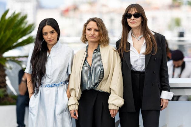 Hafsia Herzi, Léa Mysius, Monica Bellucci Photocall for the film Histoires De La Nuit at the 79th Cannes International Film Festival May 23rd, 2026 Jacovides Moreau Bestimage Photocall for The Birthday Party at the 79th Cannes International Film Festival May 23rd, 2026 Cannes France  Copyright: xJACOVIDES-MOREAUx xBESTIMAGExJACOVIDES-MOREAUx xBESTIMAGEx