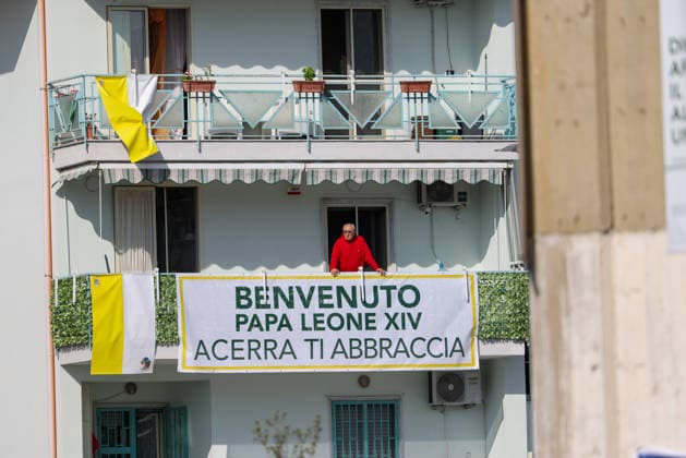 Pope Leo XIV in Acerra Pope Leo XIV during his pastoral visit on May 23, 2026, to the city of Acerra (NA) in Piazza Calipari ACERRA Piazza Calipari CAMPANIA ITALIA Copyright: xFABIOxSASSO FPAxFabioxSassox Napoli Udinese2026_05_23Fabio Sasso9354