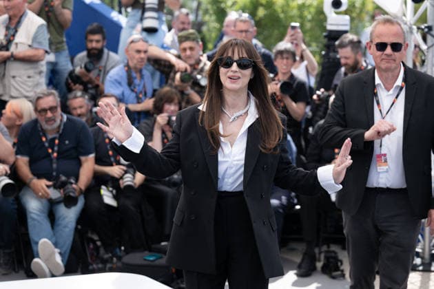 Cannes Histoires De La Nuit Photocall LZ Monica Bellucci attending the photocall of Histoires de la Nuit during the 79th Cannes International Film Festival in Cannes, France on May 23, 2026, the film selected in the Official Competition. Photo by Laurent Zabulon ABACAPRESS.COM  Copyright: xZabulonxLaurentx