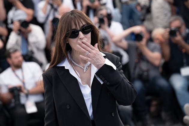 Cannes Histoires De La Nuit Photocall LZ Monica Bellucci attending the photocall of Histoires de la Nuit during the 79th Cannes International Film Festival in Cannes, France on May 23, 2026, the film selected in the Official Competition. Photo by Laurent Zabulon ABACAPRESS.COM  Copyright: xZabulonxLaurentx