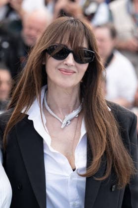 Cannes Histoires De La Nuit Photocall LZ Hafsia Herzi and Monica Bellucci attending the photocall of Histoires de la Nuit during the 79th Cannes International Film Festival in Cannes, France on May 23, 2026, the film selected in the Official Competition. Photo by Laurent Zabulon ABACAPRESS.COM  Copyright: xZabulonxLaurentx