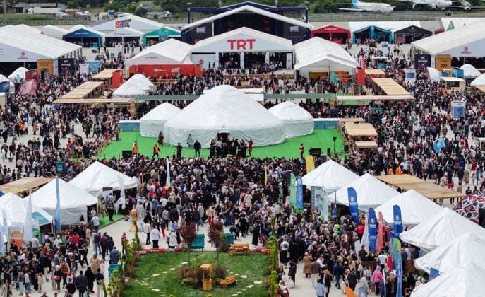 8th Ethnosport Culture Festival in Istanbul ISTANBUL, TURKIYE - MAY 23: People visit the 8th Ethnosport Culture Festival, organized by the World Ethnosport Federation, at Istanbul Ataturk Airport in Istanbul, Turkiye on May 23, 2026. Cem Tekkesinoglu Anadolu Istanbul Turkey. Editorial use only. Please get in touch for any other usage.  Copyright: x2026xAnadoluxCemxTekkesinoglux