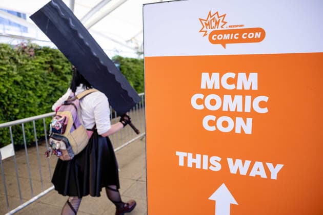 MCM Comic Con at ExCeL London, London, UK 23 May 2026 People arriving at MCM Comic Con at ExCeL London, London, UK, on 23 May 2026. The event brings together fans of comics, gaming, anime, film and television from across the UK and beyond., Credit:Pete Speller Avalon  Copyright: xPetexSpellerx xAvalonx 1104535889