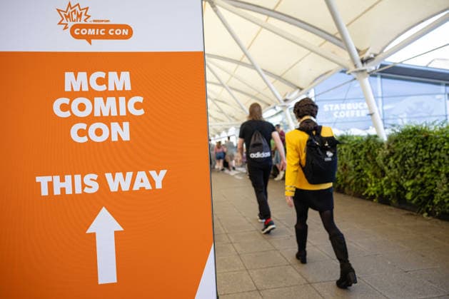 MCM Comic Con at ExCeL London, London, UK 23 May 2026 People arriving at MCM Comic Con at ExCeL London, London, UK, on 23 May 2026. The event brings together fans of comics, gaming, anime, film and television from across the UK and beyond., Credit:Pete Speller Avalon  Copyright: xPetexSpellerx xAvalonx 1104535915