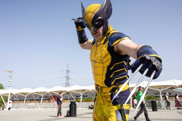 MCM Comic Con at ExCeL London, London, UK 23 May 2026 Cosplayer dressed as Wolverine takes part in MCM Comic Con at ExCeL London, London, UK, on 23 May 2026. The event brings together fans of comics, gaming, anime, film and television from across the UK and beyond., Credit:Pete Speller Avalon  Copyright: xPetexSpellerx xAvalonx 1104536008
