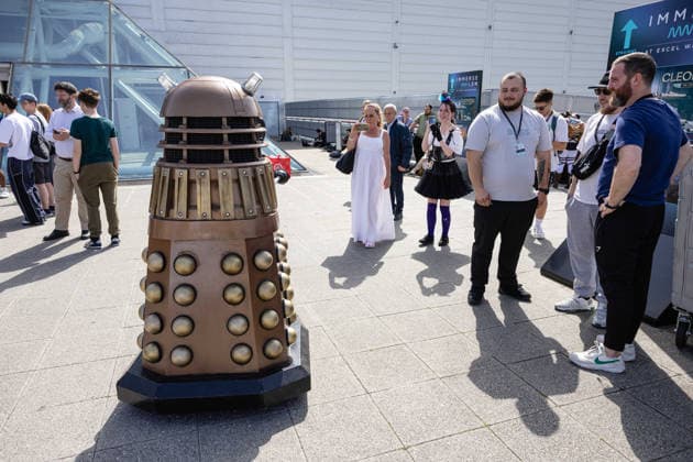 MCM Comic Con at ExCeL London, London, UK 23 May 2026 Attendees dressed in costume take part in MCM Comic Con at ExCeL London, London, UK, on 23 May 2026. The event brings together fans of comics, gaming, anime, film and television from across the UK and beyond., Credit:Pete Speller Avalon  Copyright: xPetexSpellerx xAvalonx 1104536037