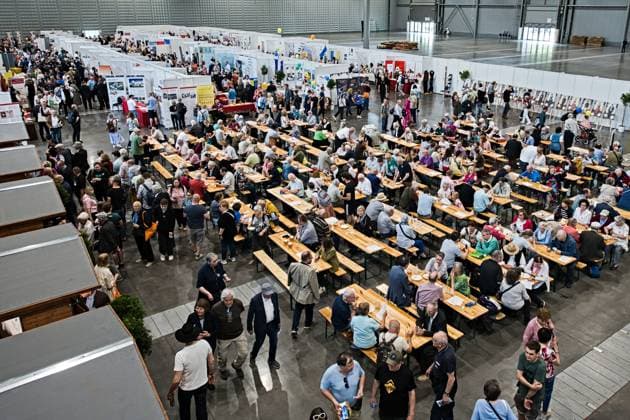 The 76th Sudeten German Congress in Brno continued at Brno Exhibition Centre on Saturday, May 23, 2026. (CTKxPhoto PatrikxUhlir) CTKPhotoP2026052303045  CTKPhotoP2026052303045