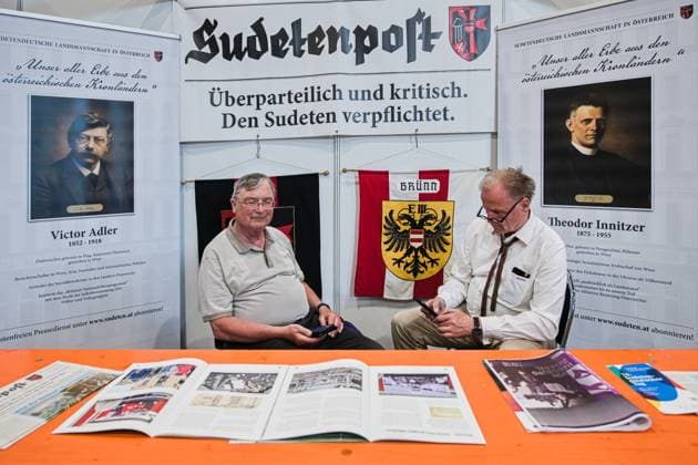 The 76th Sudeten German Congress in Brno continued at Brno Exhibition Centre on Saturday, May 23, 2026. (CTKxPhoto PatrikxUhlir) CTKPhotoP2026052303053  CTKPhotoP2026052303053