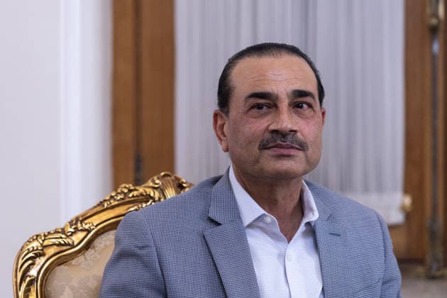 May 23, 2026, Tehran, Iran: Pakistan™s Chief of defence forces Asim Munir is seen during a meeting with Iran™s Foreign Minister Abbas Araghchi (not in view) in Tehran Tehran Iran  - ZUMAs197 20260523_aaa_s197_177 Copyright: xFoadxAshtarix
