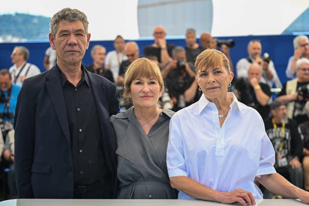 79ème Festival International du Film de Cannes Photocall of the film Das Getraumte Abenteuer 79th Cannes International Film Festival Photocall of the film Das Getraumte Abenteuer 456689 2026 05 23 Radeva, Yana Grisebach, Valeska Letifov, Syuleyman Alilov  Copyright: xSergexArnalx xStarfacex STAR_456689_002