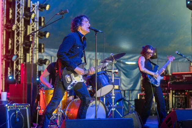 Jon Spencer at Bearded Theory Festival at Catton Hall in Walton upon Trent, UK on 23 May 2026 Jon Spencer, Macky ˜Spider™ Bowman, Kendall Wind at Jon Spencer at Bearded Theory Festival at Catton Hall in Walton upon Trent, UK on 23 May 2026, Credit:Stephen Keable Avalon UK, Derbyshire, Walton upon Trent, Catton Hall  Copyright: xStephenxKeablex xAvalonx 1104610821
