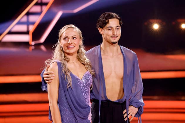 Sänger Milano (Milane Baybah) und Profitänzerin Marta Arndt im Halbfinale der 19. Staffel der RTL-Tanzshow Lets Dance im Coloneum. Köln, 22.05.2026 NRW Deutschland *** Singer Milano Milane Baybah and professional dancer Marta Arndt in the semi-final of the 19th season of the RTL dance show Lets Dance at the Coloneum Cologne, 22 05 2026 NRW Germany Copyright: xChristophxHardtx