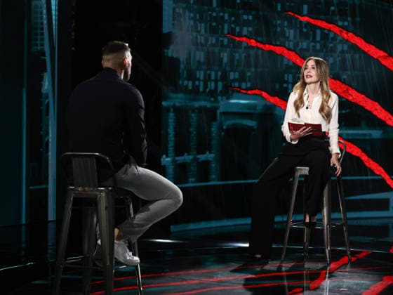 IPA84999700 - Rome, Rai former Dear studios, TV broadcast Belve crime. In the photo: Francesca Fagnani  Copyright: xMarcoxProvvisionatox xMarcoxProvvisionatox 84999700
