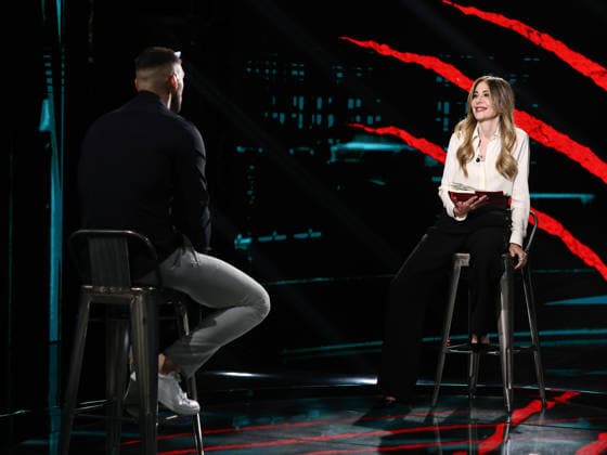 IPA84999702 - Rome, Rai former Dear studios, TV broadcast Belve crime. In the photo: Francesca Fagnani  Copyright: xMarcoxProvvisionatox xMarcoxProvvisionatox 84999702