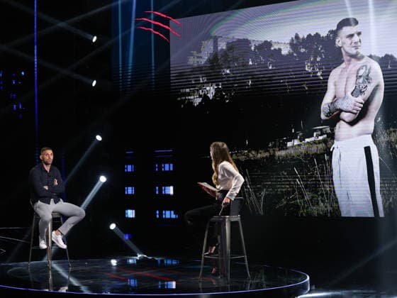 IPA84999731 - Rome, Rai former Dear studios, TV broadcast Belve crime. In the photo: Mirco Ricci  Copyright: xMarcoxProvvisionatox xMarcoxProvvisionatox 84999731