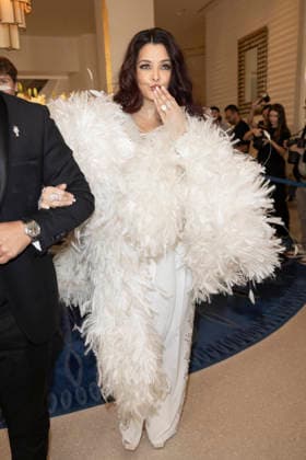 Cannes Aishwarya Rai exits Martinez MP CANNES, FRANCE - MAY 23: Aishwarya Rai leaves the Martinez Hotel to attend the closing awards ceremony during the 79th Cannes Film Festival on May 23, 2026 in Cannes, France. Photo by Marco Piovanotto Abacapress.com Cannes France  Copyright: xPiovanottoxMarco ABACAx