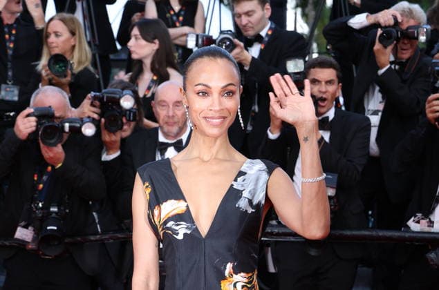 Domine - Closing Ceremony Red Carpet Zoe Saldana at the red carpet of the closing ceremony of the 79th annual Cannes Film Festival at Palais des Festivals on May 23, 2026 in Cannes, France. Photo by Jerome Domine ABACAPRESS.COM Cannes France  Copyright: xDominexJerome ABACAx