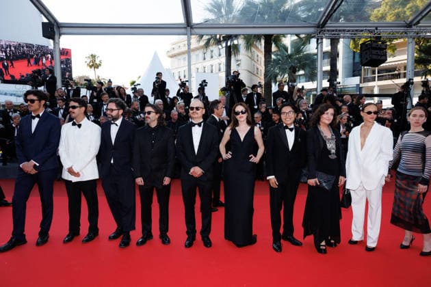 Federico Luis Tachella, Theo Montoya, Daniel Soares, Michal Toczek, Tamara Todorovic, Thien An Nguyen, Niki Lindroth von Bahr, Mathilde Bédouet, Lola Degove Montée des marches pour la cérémonie de clôture du 79ème Festival International du Film de Cannes, le 23 mai 2026 Jacovides Moreau Bestimage Red carpet for the closing ceremony of the 79th Cannes International Film Festival Opening ceremony on May 23, 2026 Cannes France  Copyright: xJACOVIDES-MOREAUx xBESTIMAGExJACOVIDES-MOREAUx xBESTIMAGEx