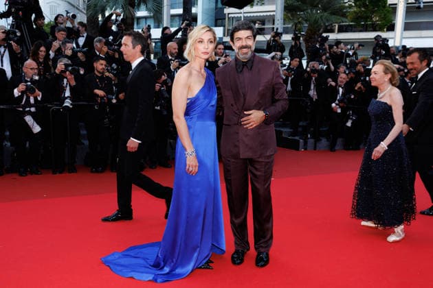 Pierfrancesco Favino, Anna Ferzetti Montée des marches pour la cérémonie de clôture du 79ème Festival International du Film de Cannes, le 23 mai 2026 Jacovides Moreau Bestimage Red carpet for the closing ceremony of the 79th Cannes International Film Festival Opening ceremony on May 23, 2026 Cannes France  Copyright: xJACOVIDES-MOREAUx xBESTIMAGExJACOVIDES-MOREAUx xBESTIMAGEx