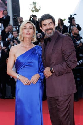 Pierfrancesco Favino, Anna Ferzetti Montée des marches pour la cérémonie de clôture du 79ème Festival International du Film de Cannes, le 23 mai 2026 Jacovides Moreau Bestimage Red carpet for the closing ceremony of the 79th Cannes International Film Festival Opening ceremony on May 23, 2026 Cannes France  Copyright: xJACOVIDES-MOREAUx xBESTIMAGExJACOVIDES-MOREAUx xBESTIMAGEx