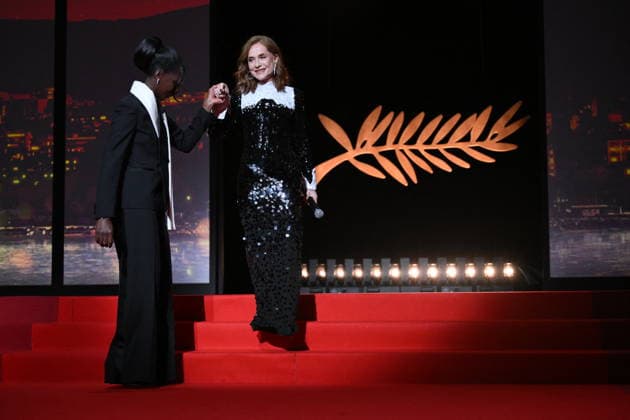 Cannes - Closing Ceremony Eye Haidara and Isabelle Huppert on stage during the closing ceremony of the 79th edition of the Cannes Film Festival in Cannes, France on May 23, 2026. Photo by Eliot Blondet ABACAPRESS.COM Cannes France  Copyright: xBlondetxEliot ABACAx