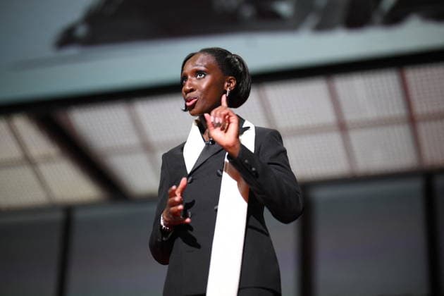 Cannes - Closing Ceremony Eye Haidara on stage during the closing ceremony of the 79th edition of the Cannes Film Festival in Cannes, France on May 23, 2026. Photo by Eliot Blondet ABACAPRESS.COM Cannes France  Copyright: xBlondetxEliot ABACAx